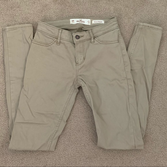 Hollister Tan Jeans - Picture 1 of 4